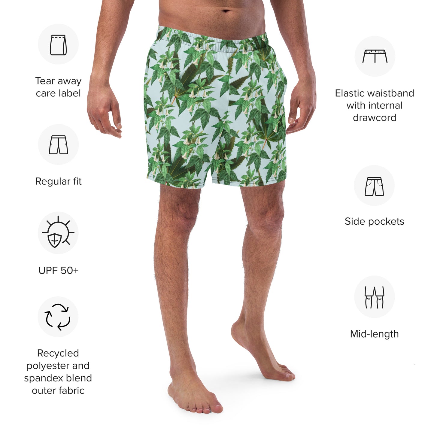 Men's swim trunks