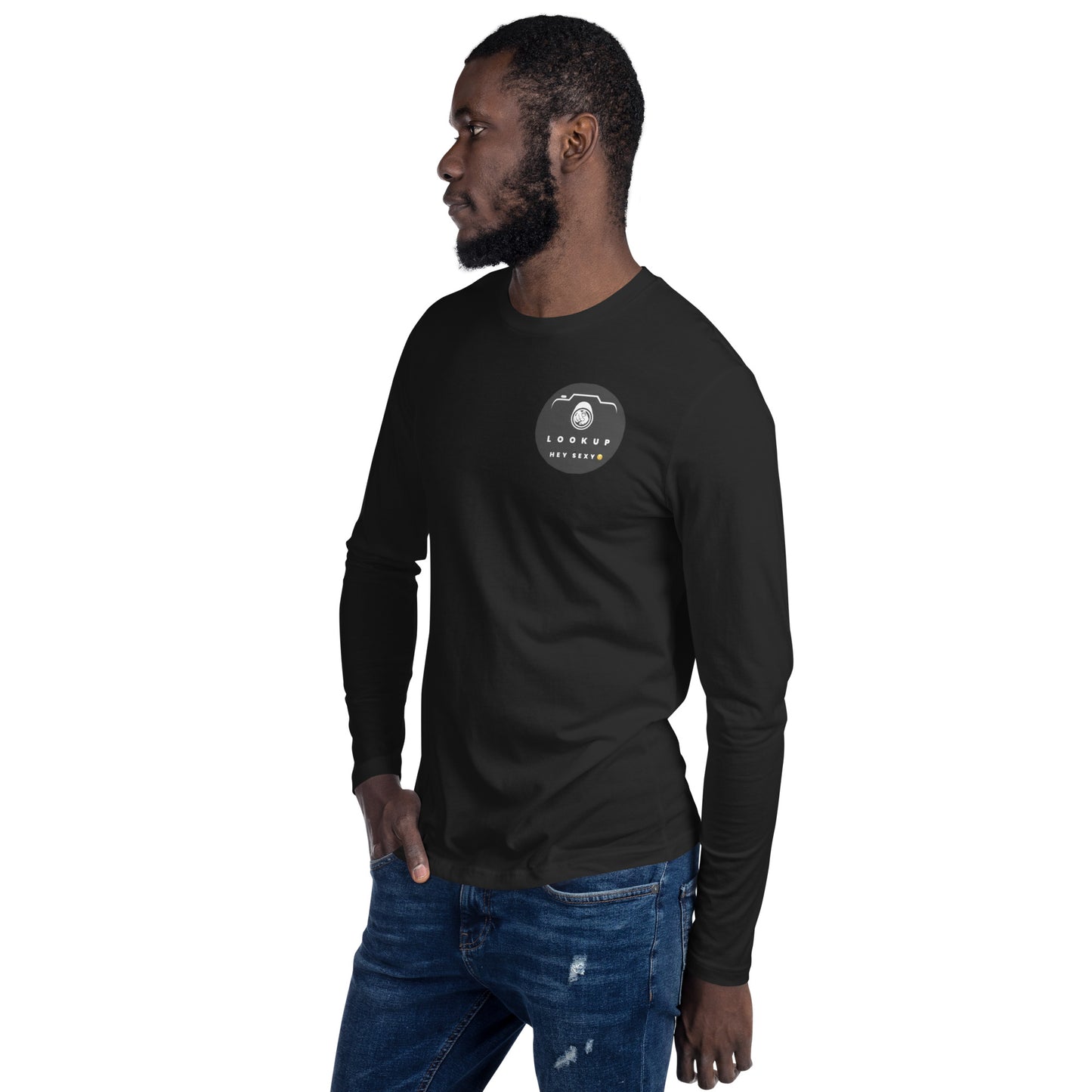 Long Sleeve Fitted Crew