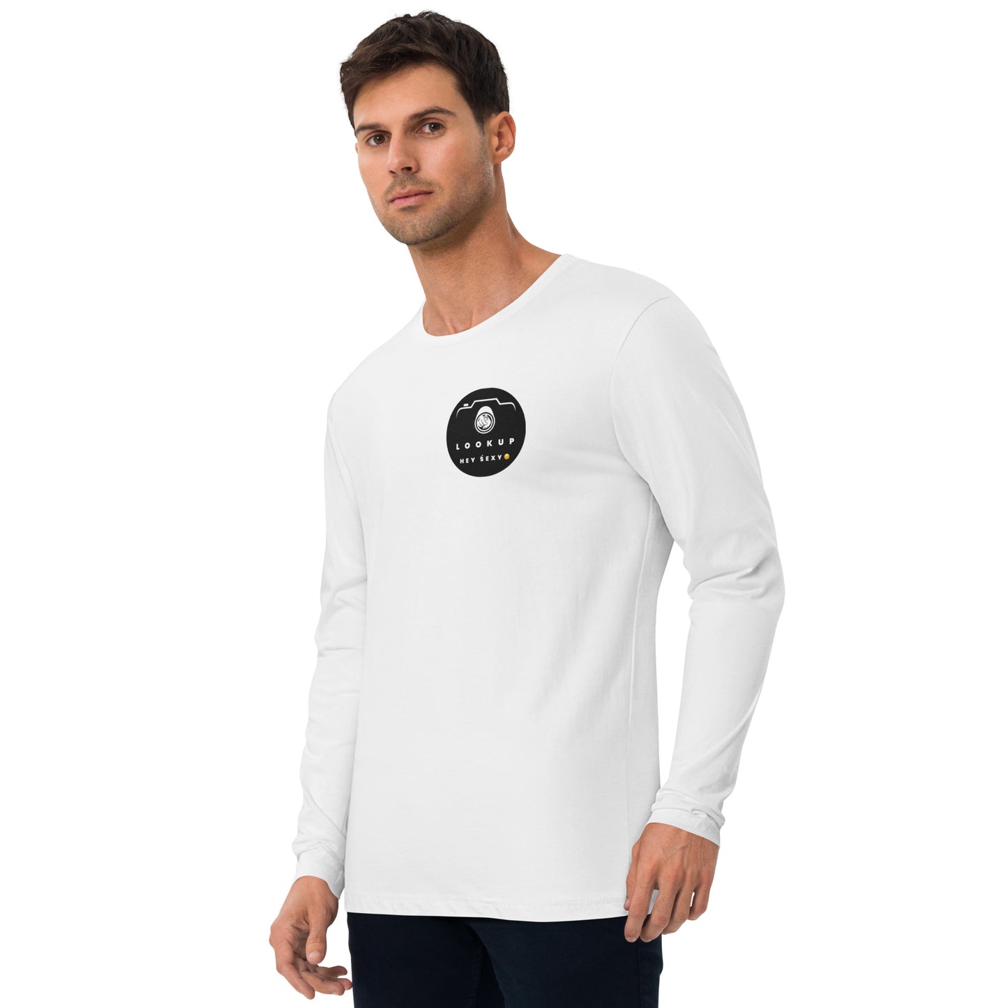 Long Sleeve Fitted Crew