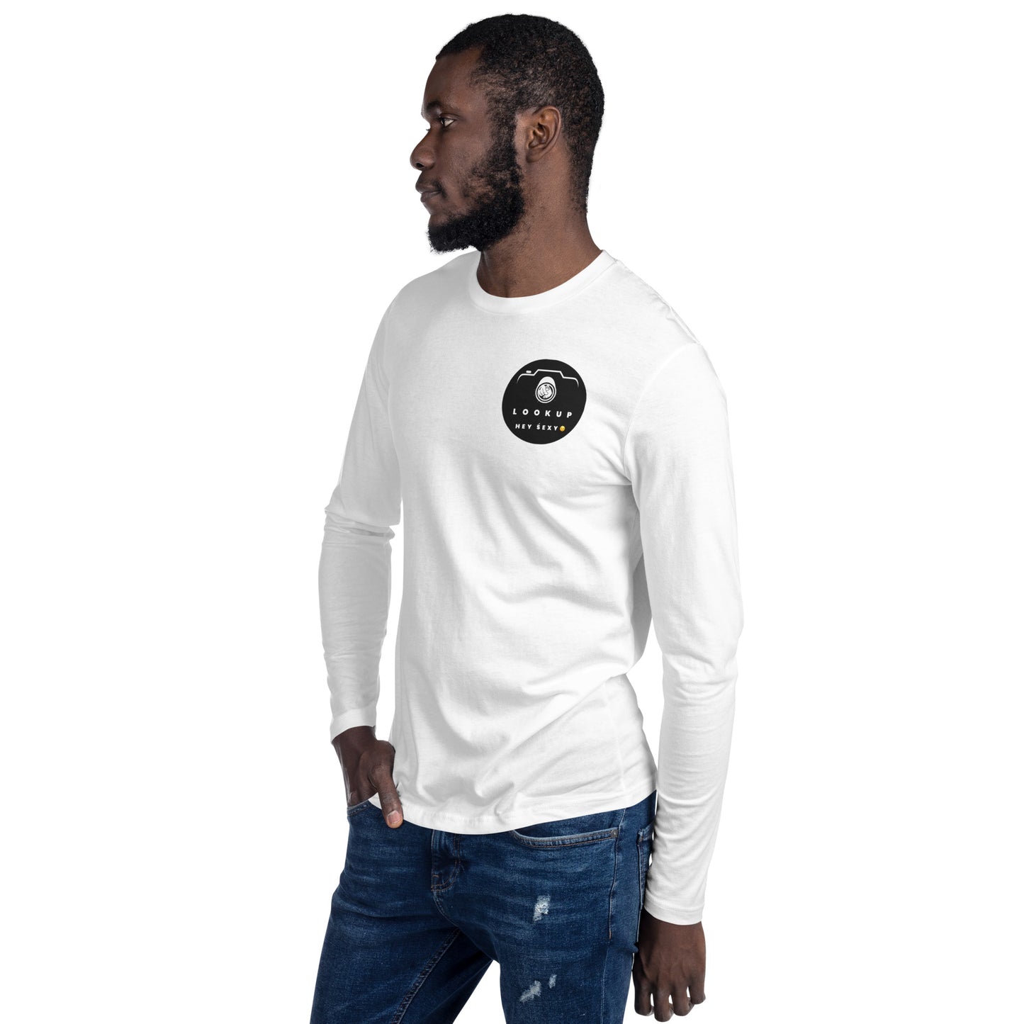 Long Sleeve Fitted Crew