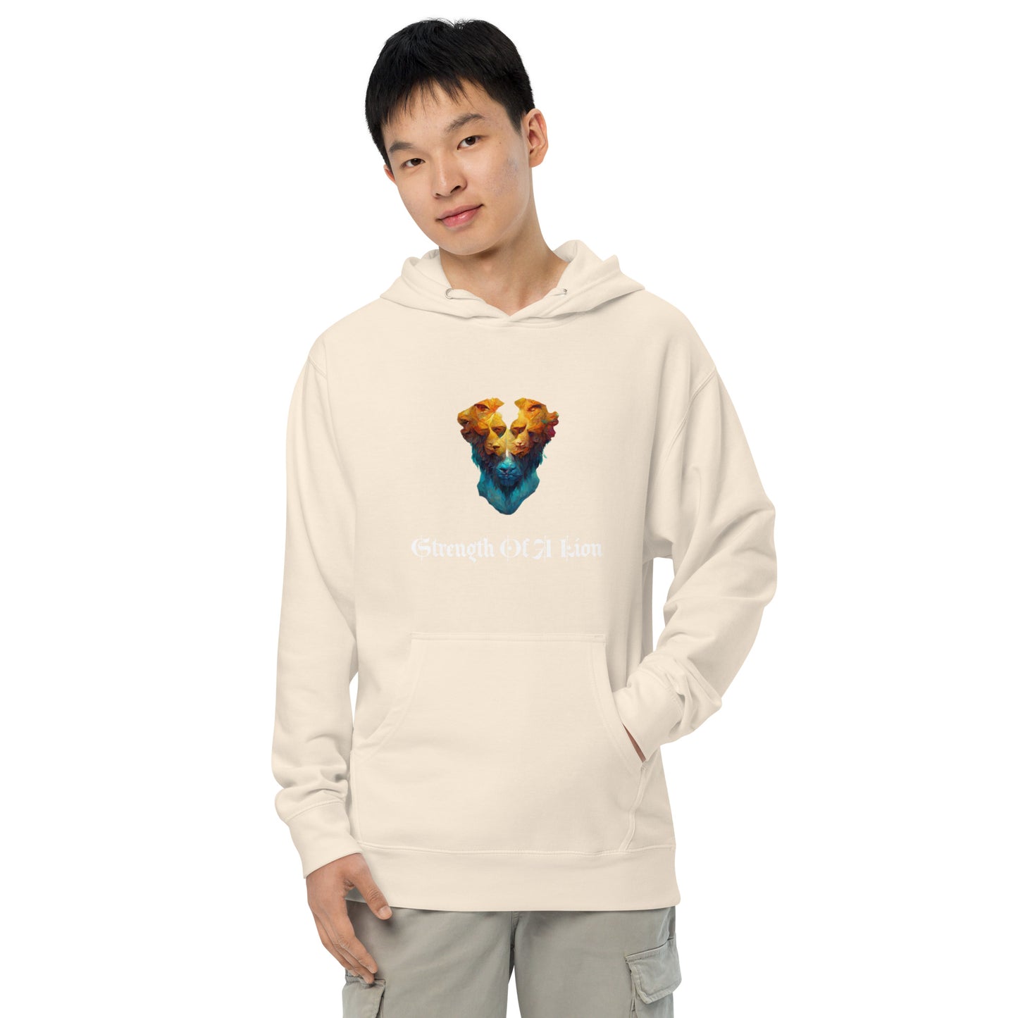 Unisex midweight hoodie