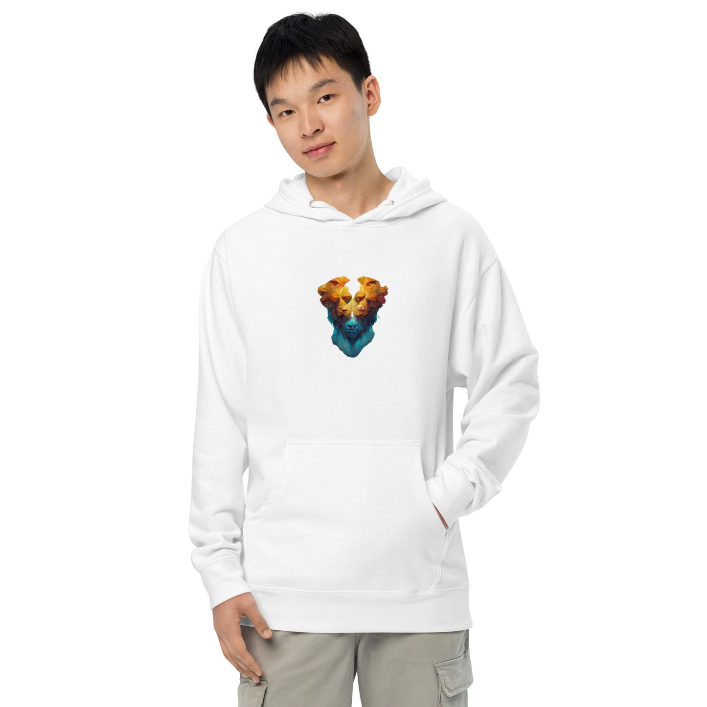 Unisex midweight hoodie